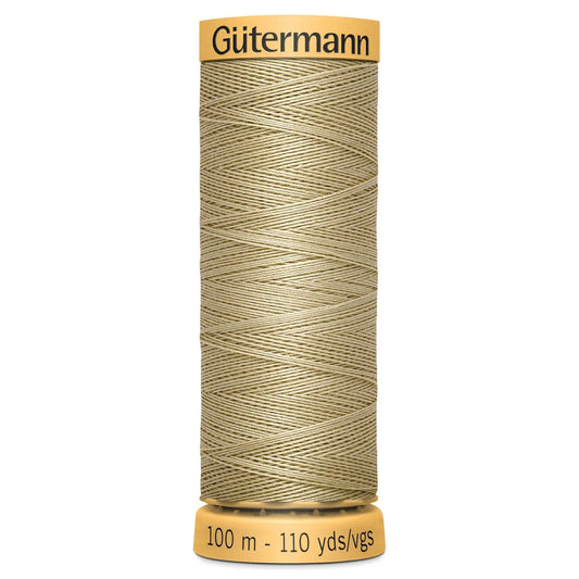 927 Gutermann Natural Cotton Thread 100m - Beige