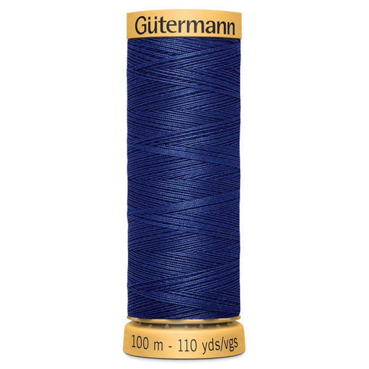 5123 Gutermann Natural Cotton Thread 100m - Deep Blue