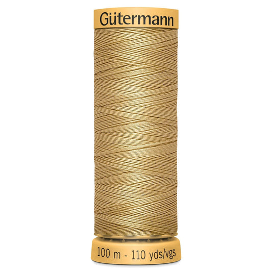 1037 Gutermann Natural Cotton Thread 100m - Light Beige