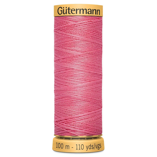 5128 Gutermann Natural Cotton Thread 100m - Dark Pink