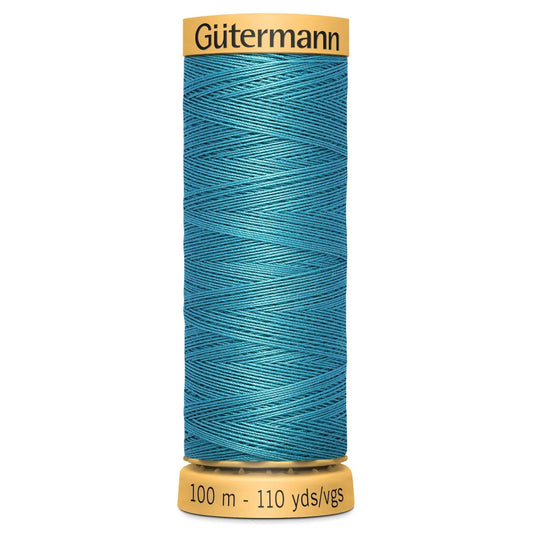 7235 Gutermann Natural Cotton Thread 100m - Turquoise