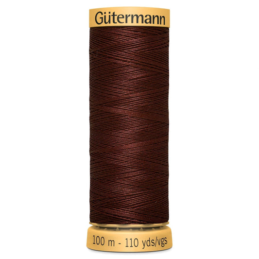 4750 Gutermann Natural Cotton Thread 100m - Brown