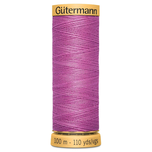 6000 Gutermann Natural Cotton Thread 100m - Dark Pink