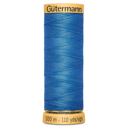 7280 Gutermann Natural Cotton Thread 100m - Blue