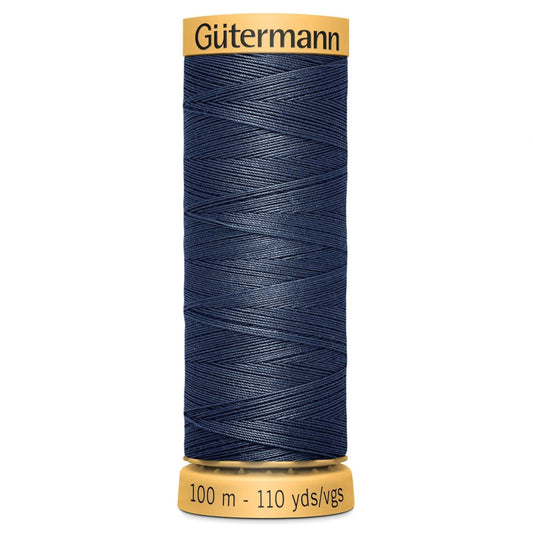 5313 Gutermann Natural Cotton Thread 100m - Dark Navy