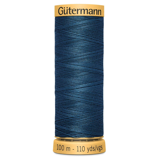 7434 Gutermann Natural Cotton Thread 100m - Dark Royal Blue