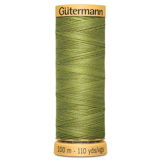 8944 Gutermann Natural Cotton Thread 100m - Green