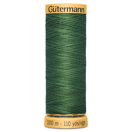 9034 Gutermann Natural Cotton Thread 100m - Royal Green