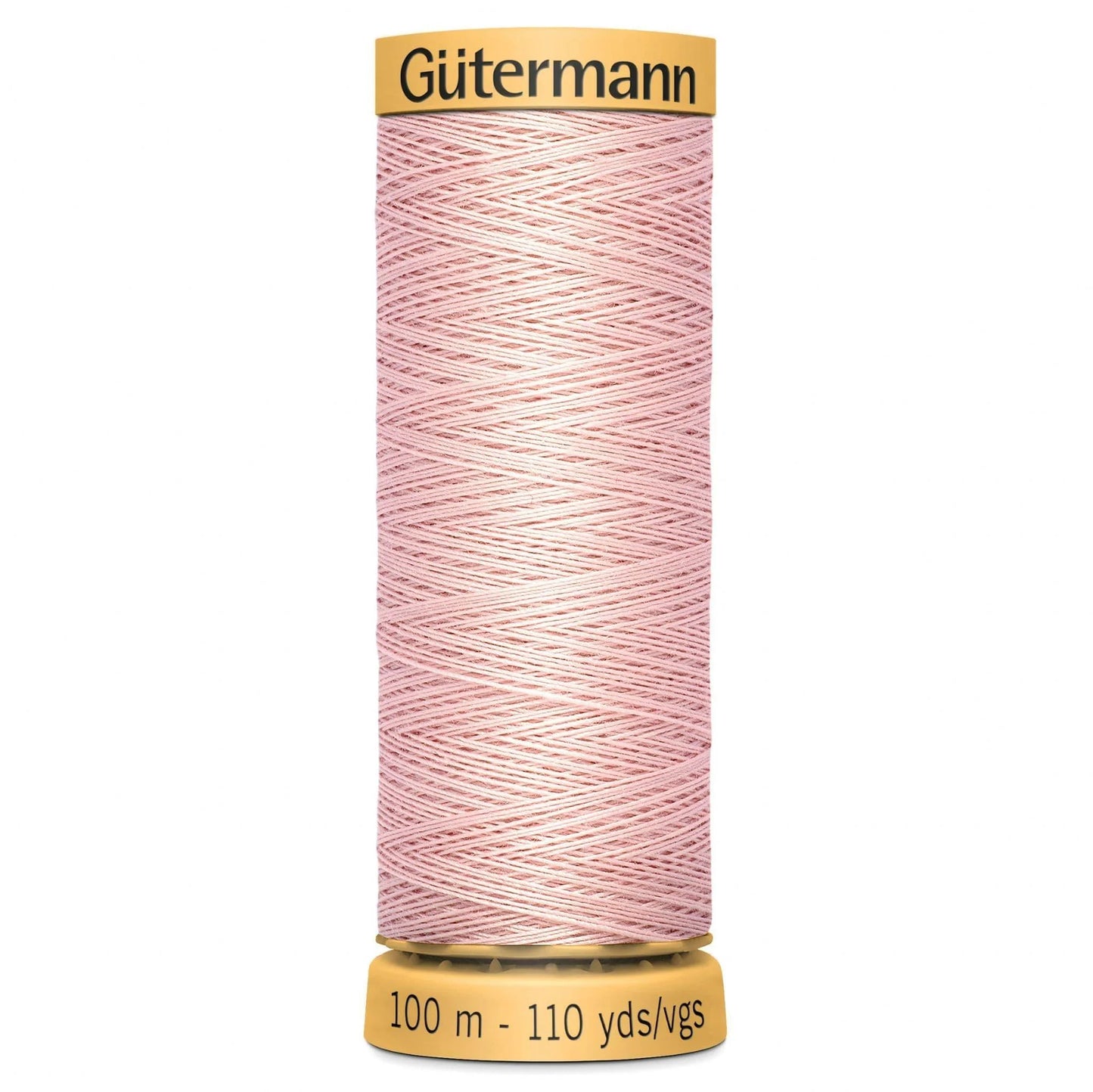 2628 Gutermann Natural Cotton Thread 100m - Peach Pink