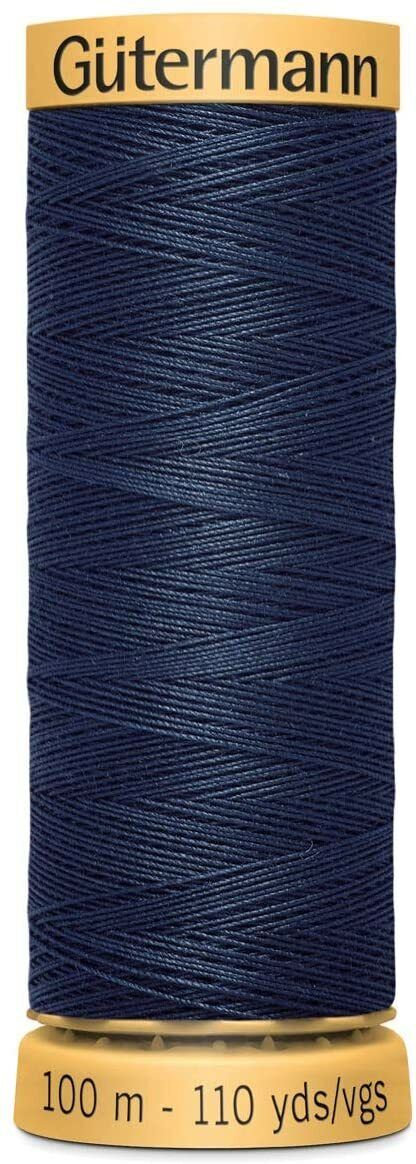 5422 Gutermann Natural Cotton Thread 100m - Vary Dark Royal Blue