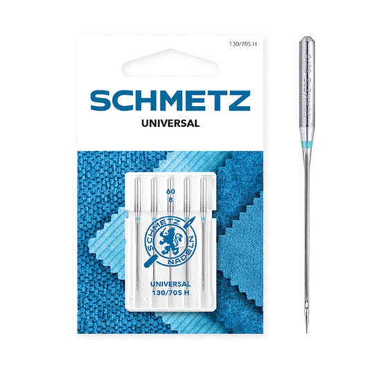 Schmetz Universal Size 60 Machine Needles 5 Piece Card SCH-718267