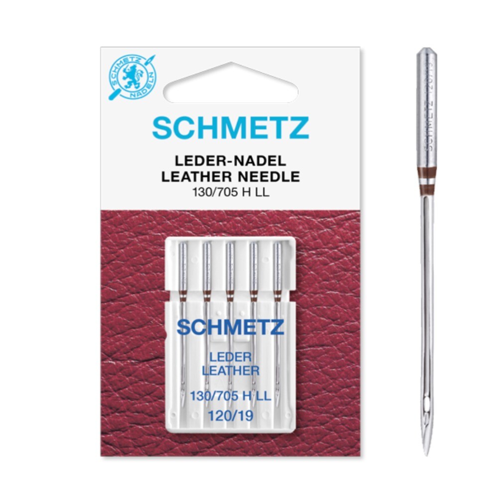 Schmetz Leather Size 120 Machine Needles 5 Piece Card SCH-718807