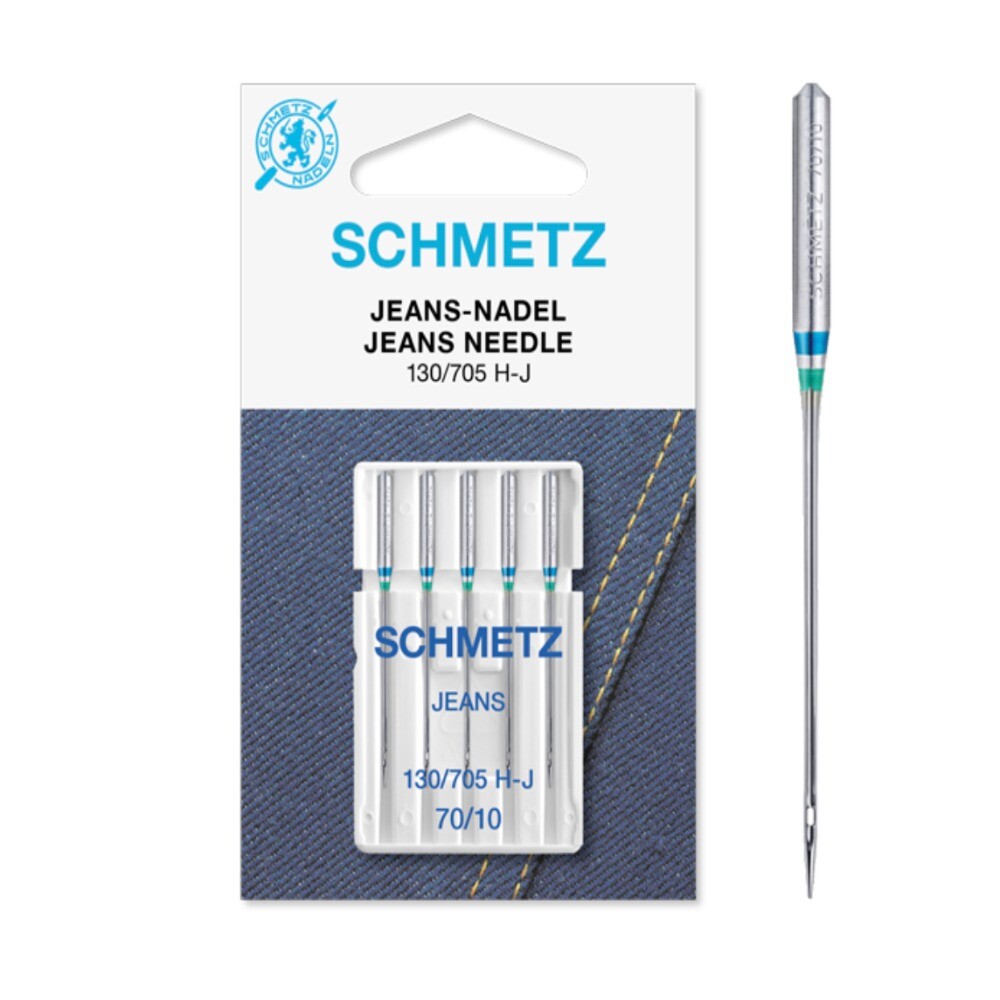 Schmetz Jeans Machine Needles Size 70 5 Piece Card SCH-719017