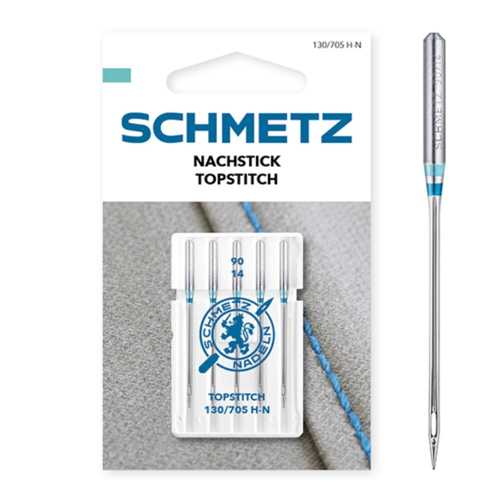 Schmetz Top Stitch Size 90 Machine Needles 5 Piece Card SCH-717867