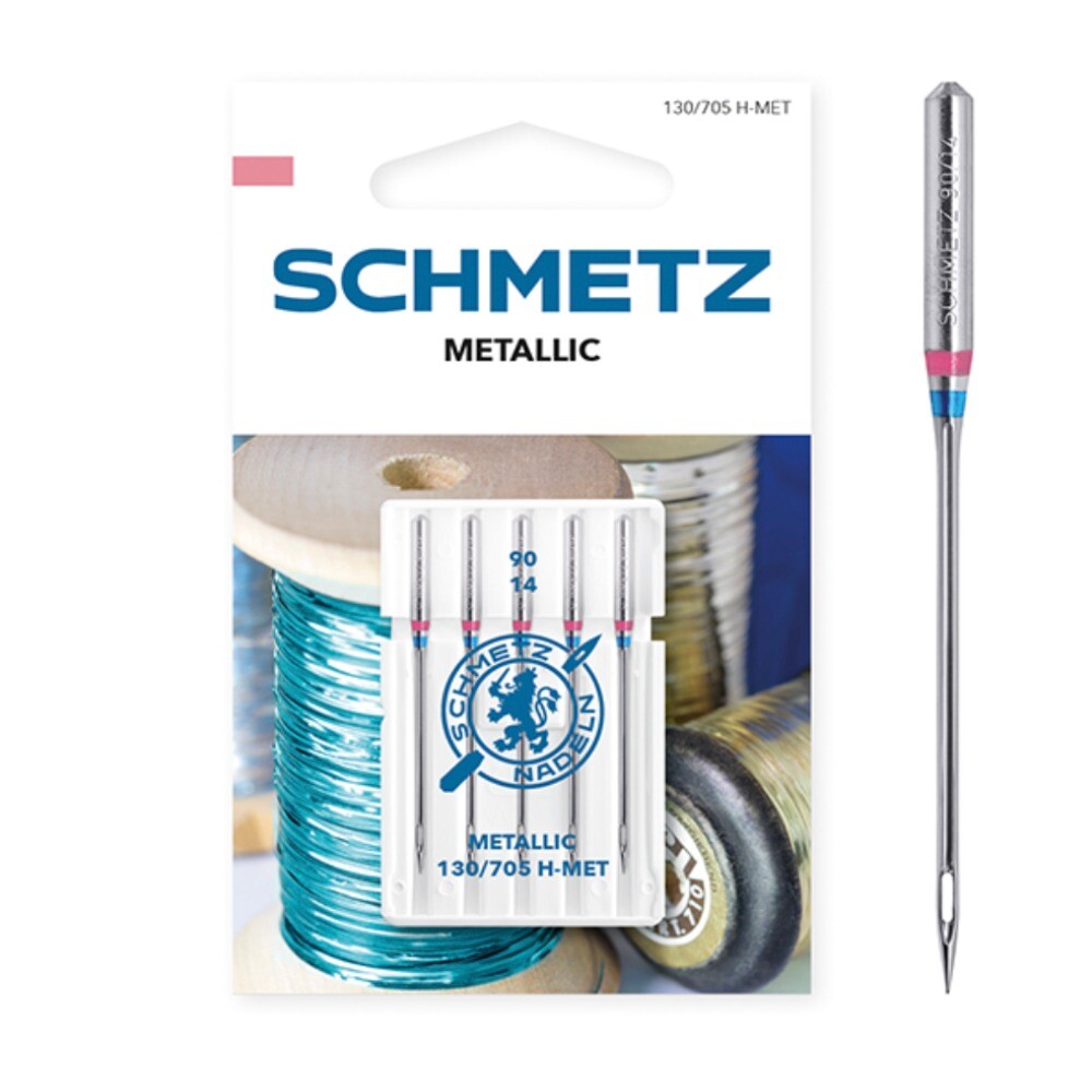 Schmetz Metallic Size 90 Machine Needles 5 Piece Card SCH-717917