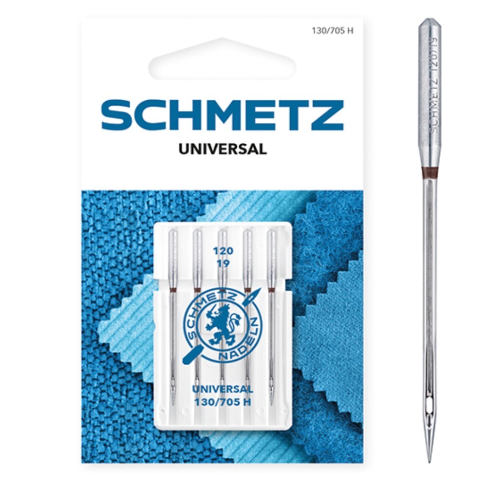 Schmetz Universal Size 120 Machine Needles 5 Piece Card SCH-718367
