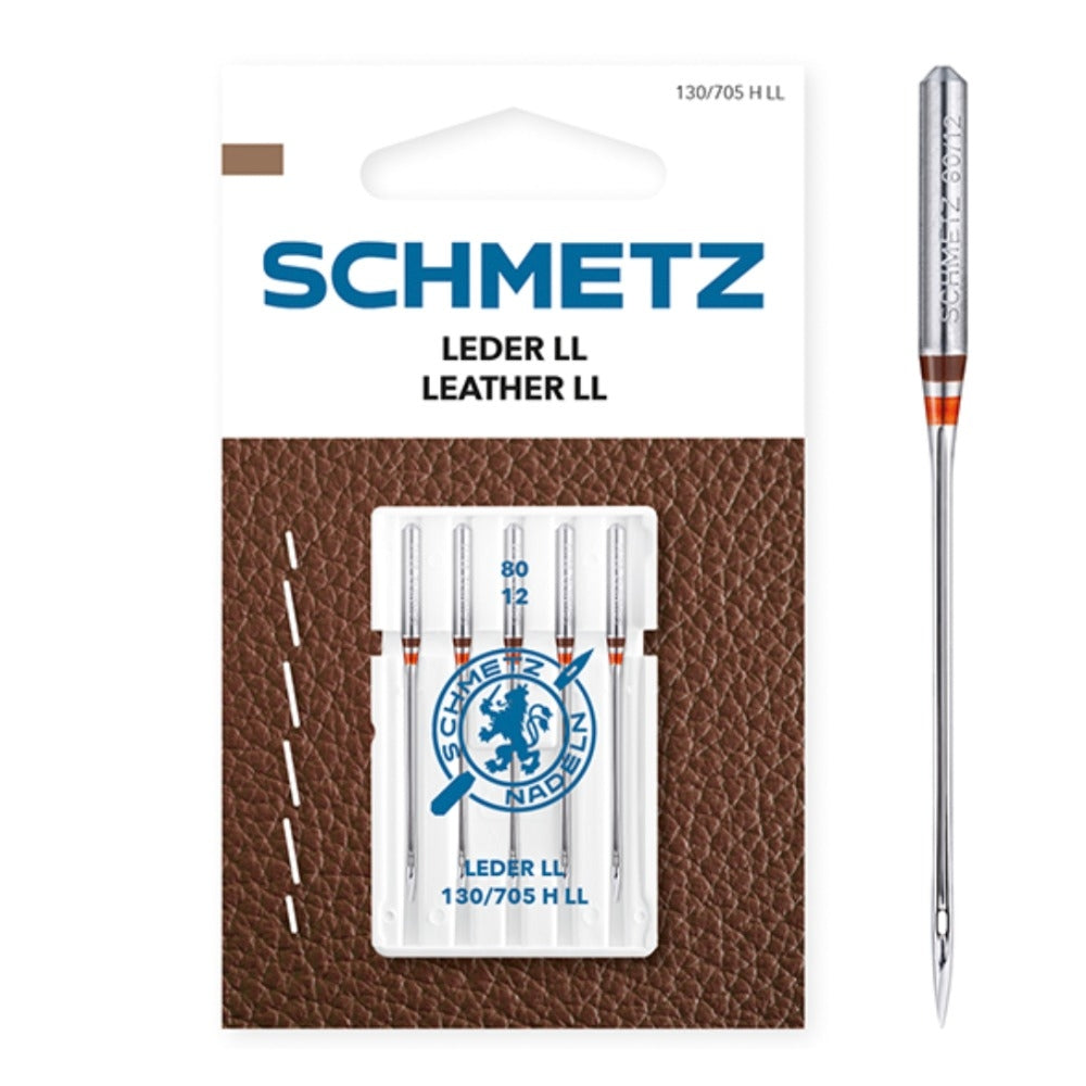 Schmetz Leather Size 80 machine Needles 5 Piece Card SCH-718747