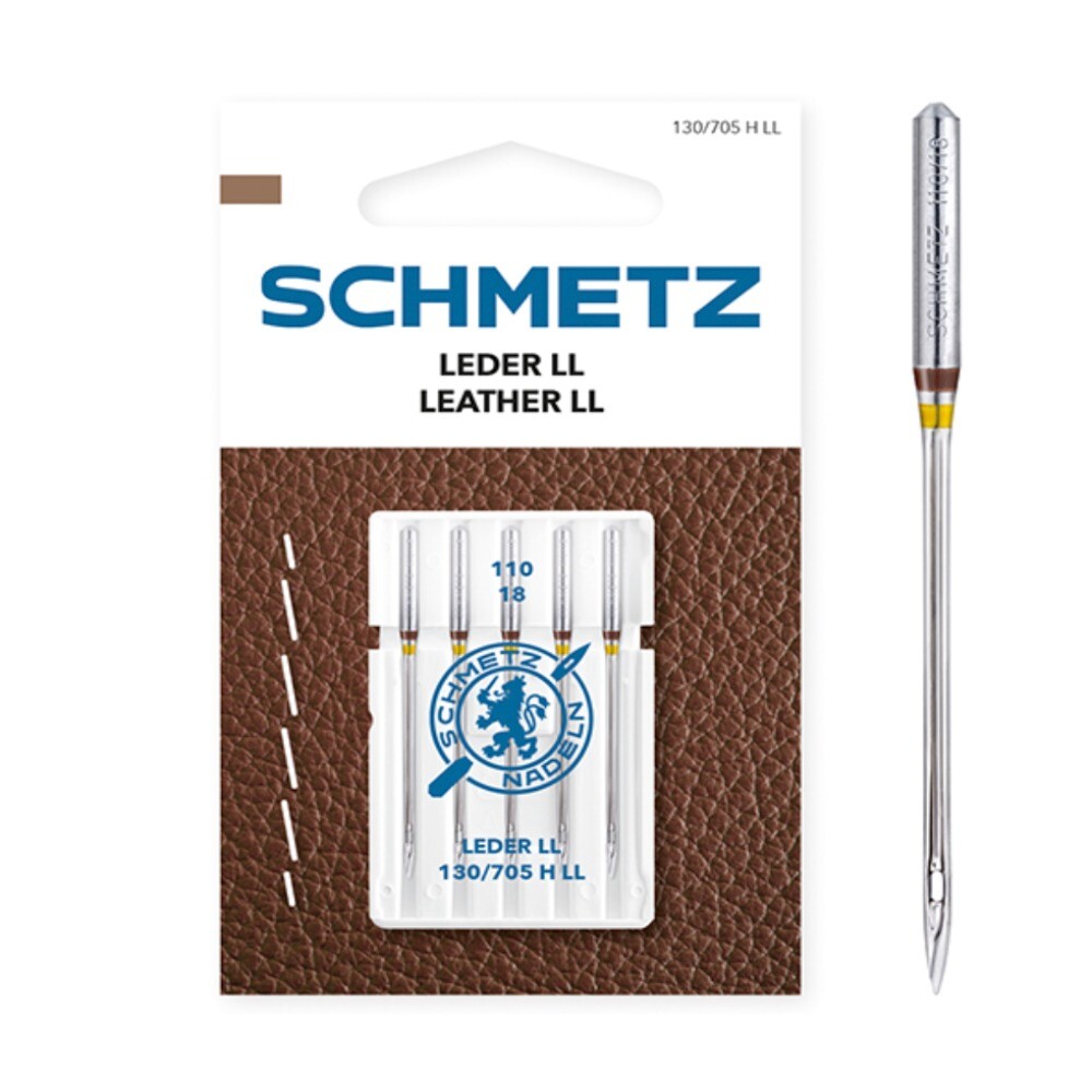 Schmetz Leather Size 110 Machine Needles 5 Piece Card SCH-718797