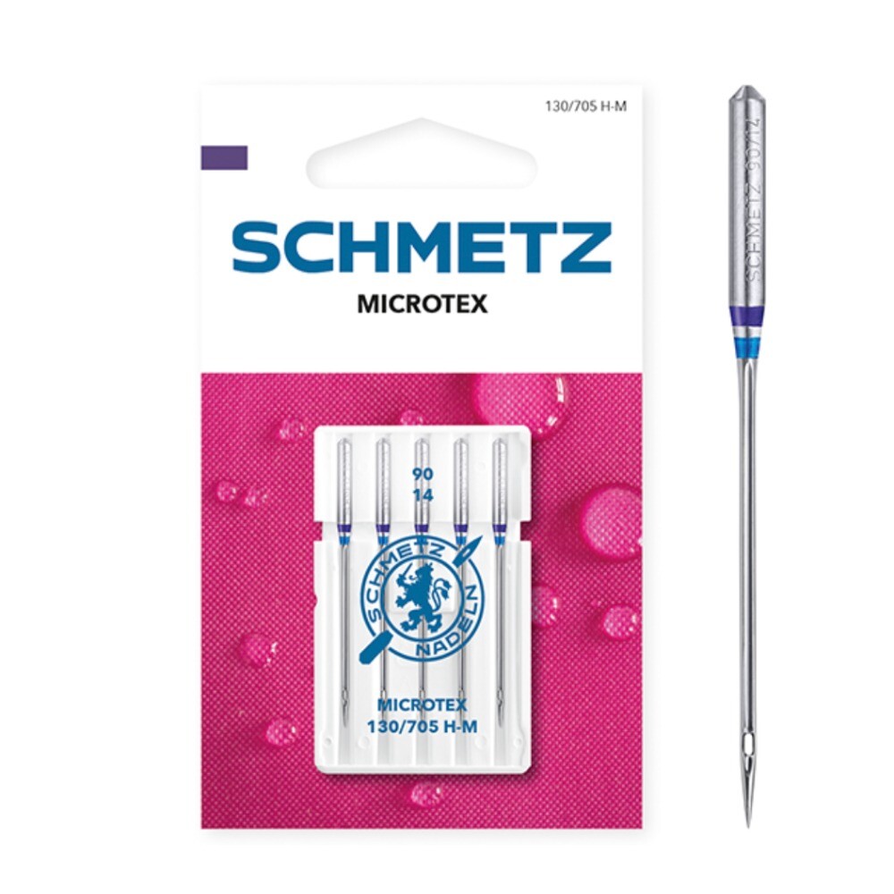 Schmetz Microtex Size 90 Machine Needles 5 Piece Card SCH-719217
