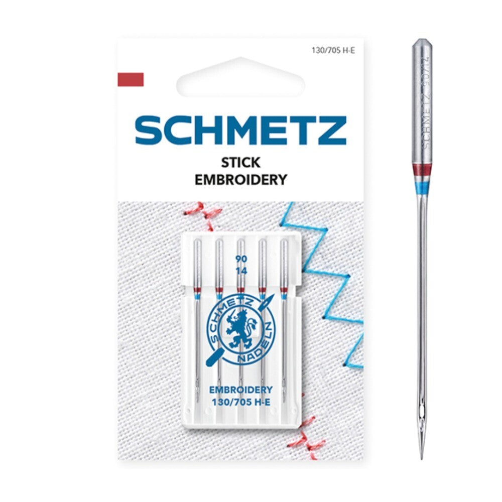 Schmetz Embroidery Size 90 Machine Needles 5 Piece Card SCH-719437
