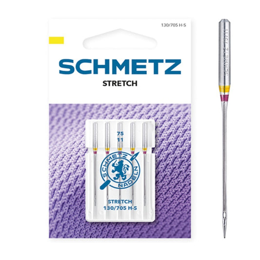 Schmetz Stretch Size 75 Machine Needle 5 Piece Card SCH-719547