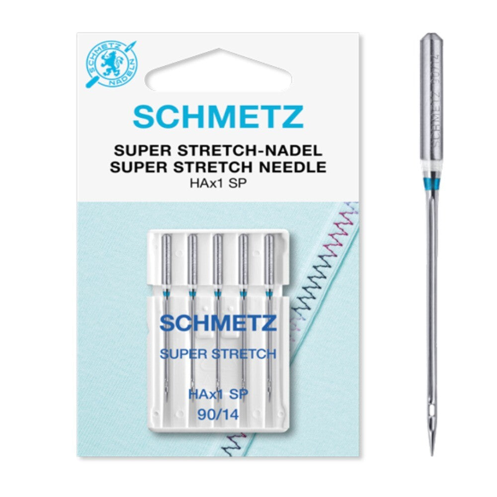 Schmetz Domestic Super Stretch Size 90 Machine Needle 5pcs Card SCH-719607