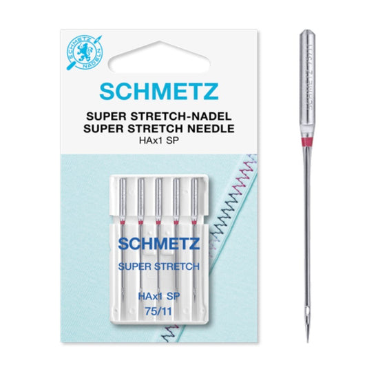 Schmetz Domestic Super Stretch Size 75 Machine Needle 5pcs Card SCH-719637
