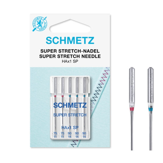 Schmetz Domestic Super Stretch Size 75-90 Machine Needle 5pcs Card SCH-719647