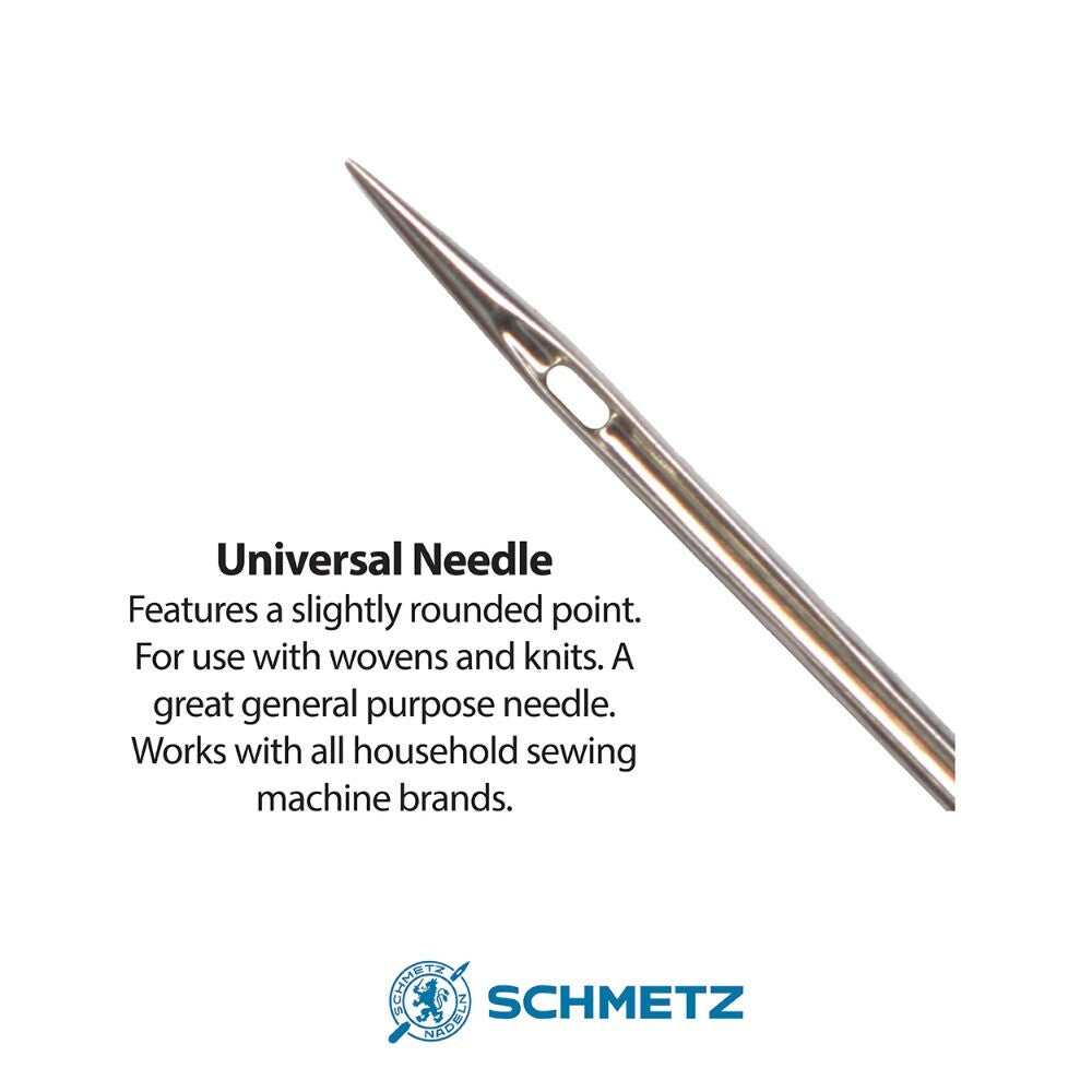 Schmetz Universal Size 65 Machine Needles 5 Piece Card SCH-718397