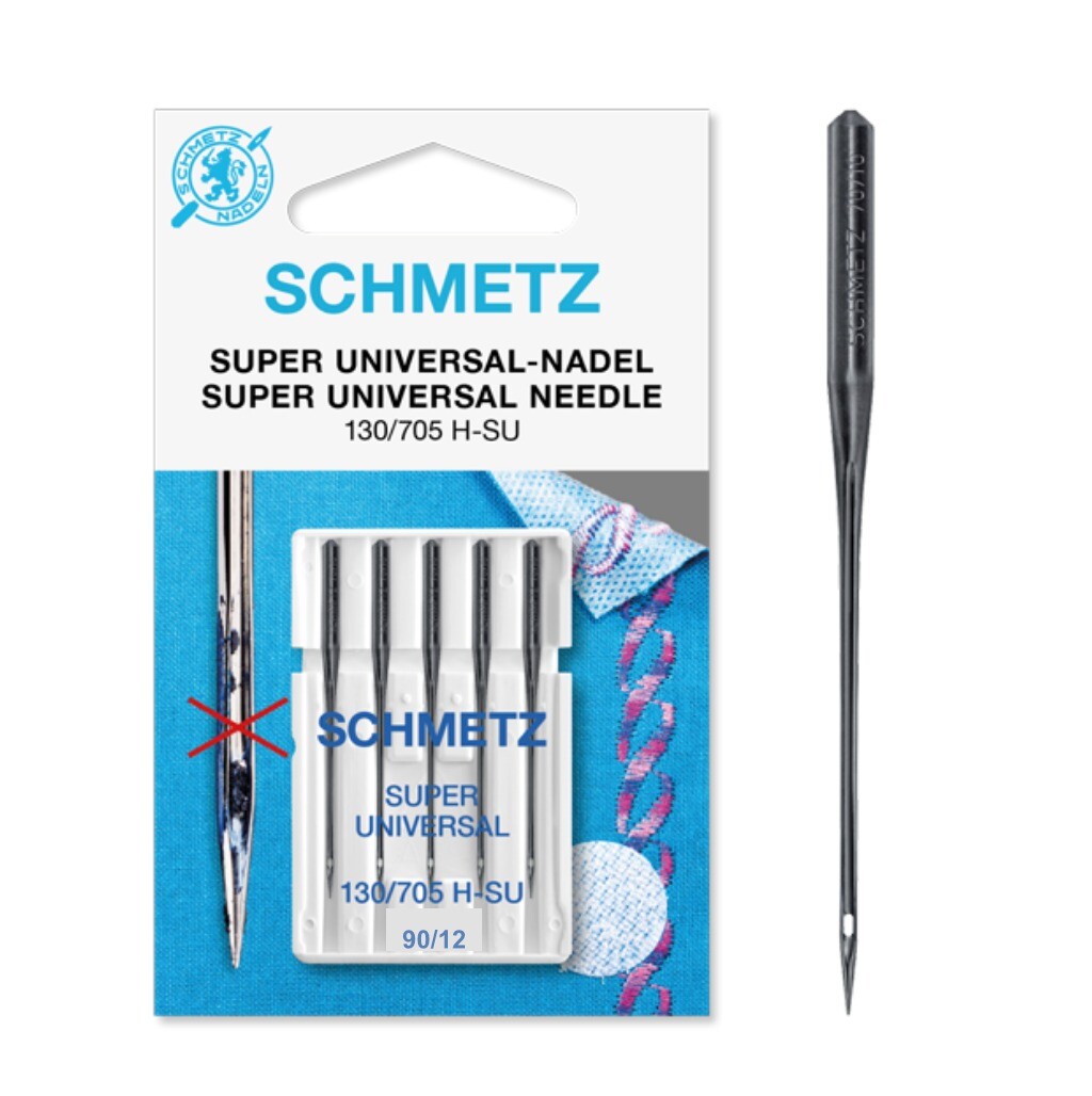 Schmetz Super Universal Size 90 Domestic Machine Needle 5pcs Card SCH-719687